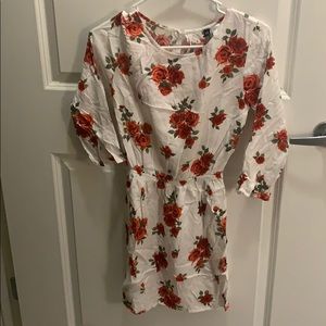 Cute rose dress for the spring time!